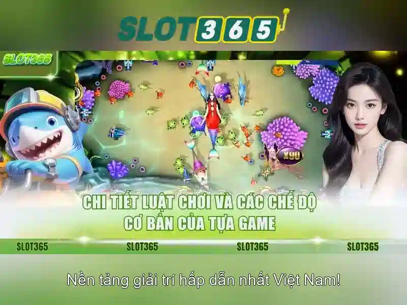 Các trò chơi nổi bật trên Slot365