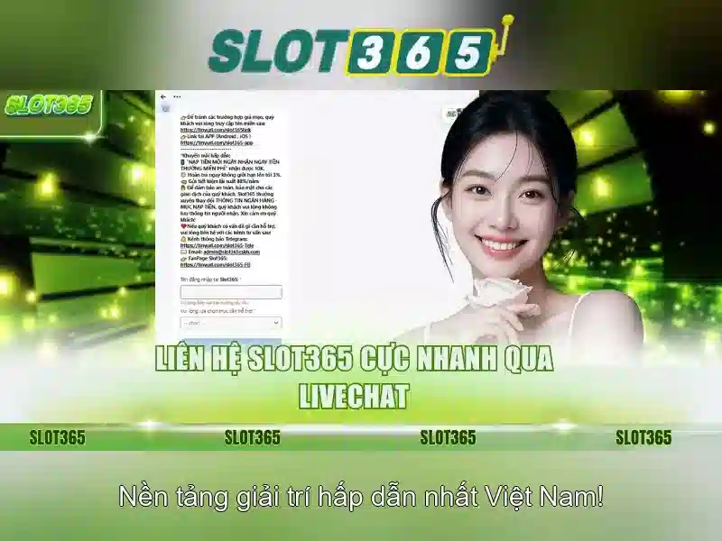Slot365: Trải nghiệm slot trực tuyến đáng tin cậy tại Việt Nam